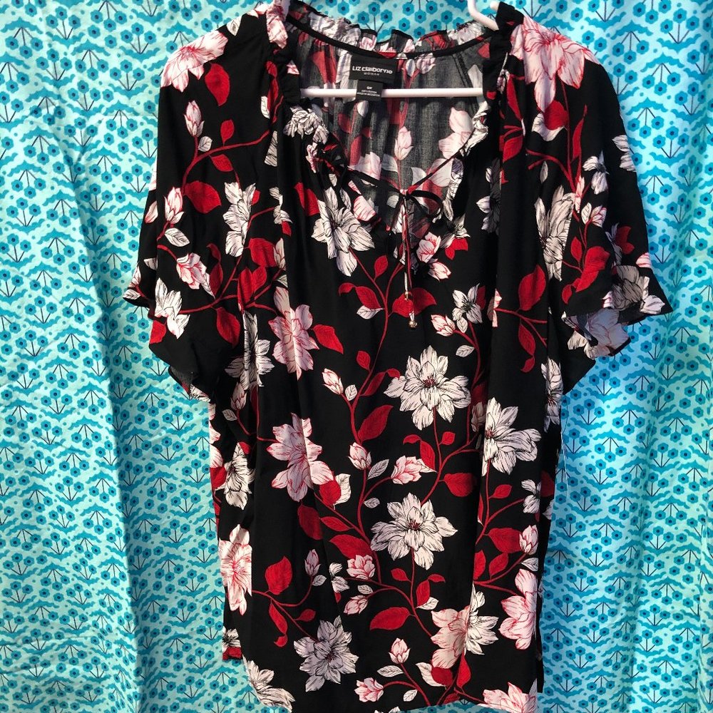 NWT Liz Claiborne blouse 0X